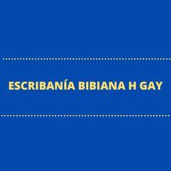 Escribanía Bibiana H Gay