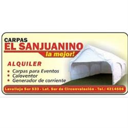 Carpas El Sanjuanino