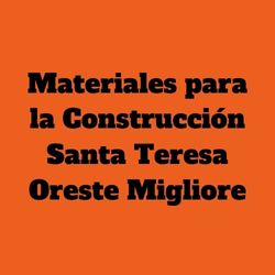 Materiales Santa Teresa