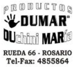 Productos Dumar de Duchini Maria Del Lujan