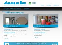 Sitio web de American Box S.a