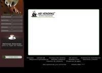 Sitio web de Ab Vending expendedoras de bebidas