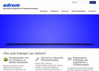 Sitio web de Adrem Corporacion Industrial S a