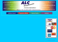 Sitio web de ALC Servicios Informáticos