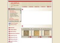 Sitio web de Alsina Felpudos