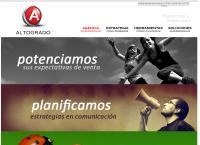 Sitio web de Altogrado Producciones S.a