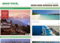 Sitio web de Arab Tour e v t