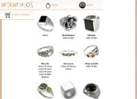 Sitio web de Argentarios joyeria de plata