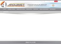 Sitio web de Arquimet Acrilico y Policarbonato