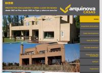 Sitio web de Arquinova Casas