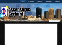 Sitio web de Ascensores Gerhardt