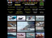 Sitio web de Astillero Lunamar Semirrigidos Moon