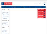 Sitio web de Banco Columbia Sa