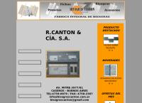 Sitio web de R. Canton Y Cia. S.A