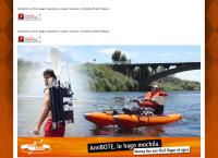 Sitio web de Amibote Kayak Inflable de Pesca