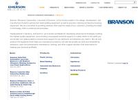 Sitio web de Branson Ultrasonics