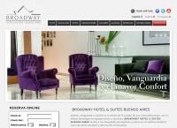 Sitio web de Hotel Broadway All Suites