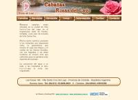 Sitio web de Cabañas Rosas Del Lago