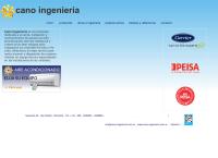 Sitio web de Cano Ingeniería