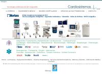Sitio web de Cardiosistemas SRL
