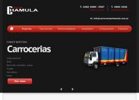 Sitio web de Carrocerias Chamula S.r.l