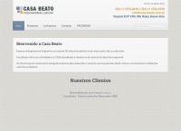 Sitio web de Casa Beato