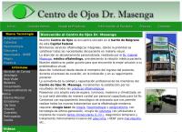 Sitio web de Centro De Ojos Dr. Masenga