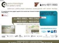 Sitio web de Centro Oftalmológico Dr. Carlos H. Lerner cirugías oculares