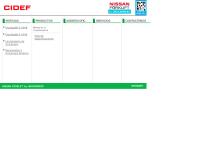Sitio web de Cidef Argentina S.a