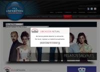 Sitio web de Cines Ambassador