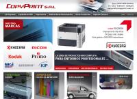 Sitio web de COPYPRINT SRL-fotocopiadoras