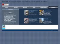 Sitio web de Cymat S.R.L