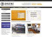 Sitio web de D'atri Propiedades