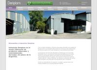 Sitio web de Industrias Deriplom S.a.c.i.a.m. Y F