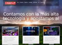 Sitio web de Disben Distribuidor Ppg