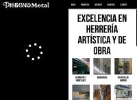 Sitio web de Disegno Metal