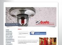 Sitio web de DUETO GROUP SRL -ingenieria en sistemas contra incendios
