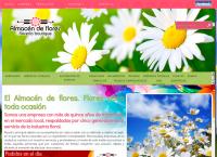 Sitio web de Almacen de flores