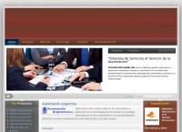 Sitio web de Elhinel S.R.L