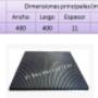 Placa antivibratoria
