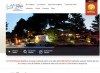 Sitio web de El Tennis Pinamar Resort