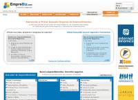 Sitio web de Emprebiz Portal de emprendimientos & negocios pagina de negocios proyectos e inversiones