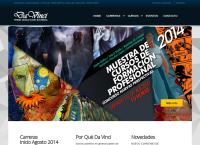 Sitio web de Da Vinci - Primera Escuela de Arte Multimedial