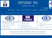 Sitio web de Estudio Contable Eic