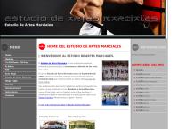 Sitio web de Estudio de Artes Marciales enseñanza e instrucción de artes orientales