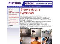Sitio web de Everclean limpieza de tapizados