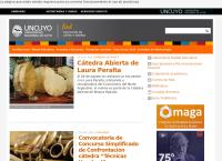 Sitio web de Facultad de Artes y Diseño de la Univ. Nac. de Cuyo