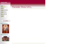 Sitio web de Fiereder Hermanos S.R.L