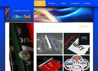 Sitio web de Industrias Aston S.A