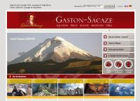 Sitio web de Gaston Sacaze Argentina Agencia Receptiva